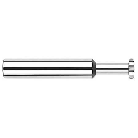 Harvey Tool 3/8 in. dia. x 0.0075 in. Radius x 0.5630 in. Neck Carbide Full Radius Keyseat Cutter, 6 Flute 43303